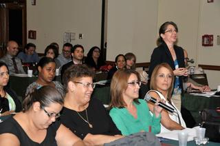 Sra. Fredeswinda Rivera de Inter - Adm. Central, electa Secretaria SAI 2013-2015 / Foto por: Alberto Santini