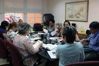 Junta de Directores de SAIPR 2014-2015 trabajando a todo vapor para una Conferencia y Asamblea Anual exitosa en el 18 de septiembre de 2015 en el Hotel Embassy Suites de Isla Verde.  