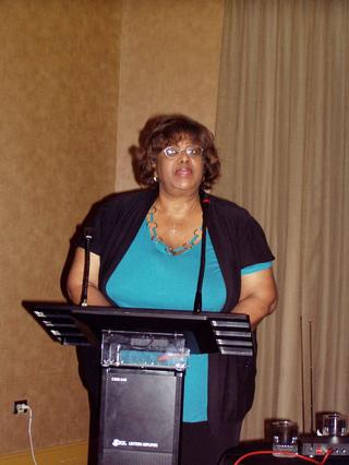 La Prof. Grisobelle Virella de UPR-Ponce, fue Moderadora de la Asamblea Anual Agosto 2009.