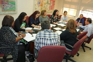 La nueva Junta de Directores SAIPR 2015-2016 en la reunión de transición celebrada el 8 de octubre de 2015 en UPR-Cayey.